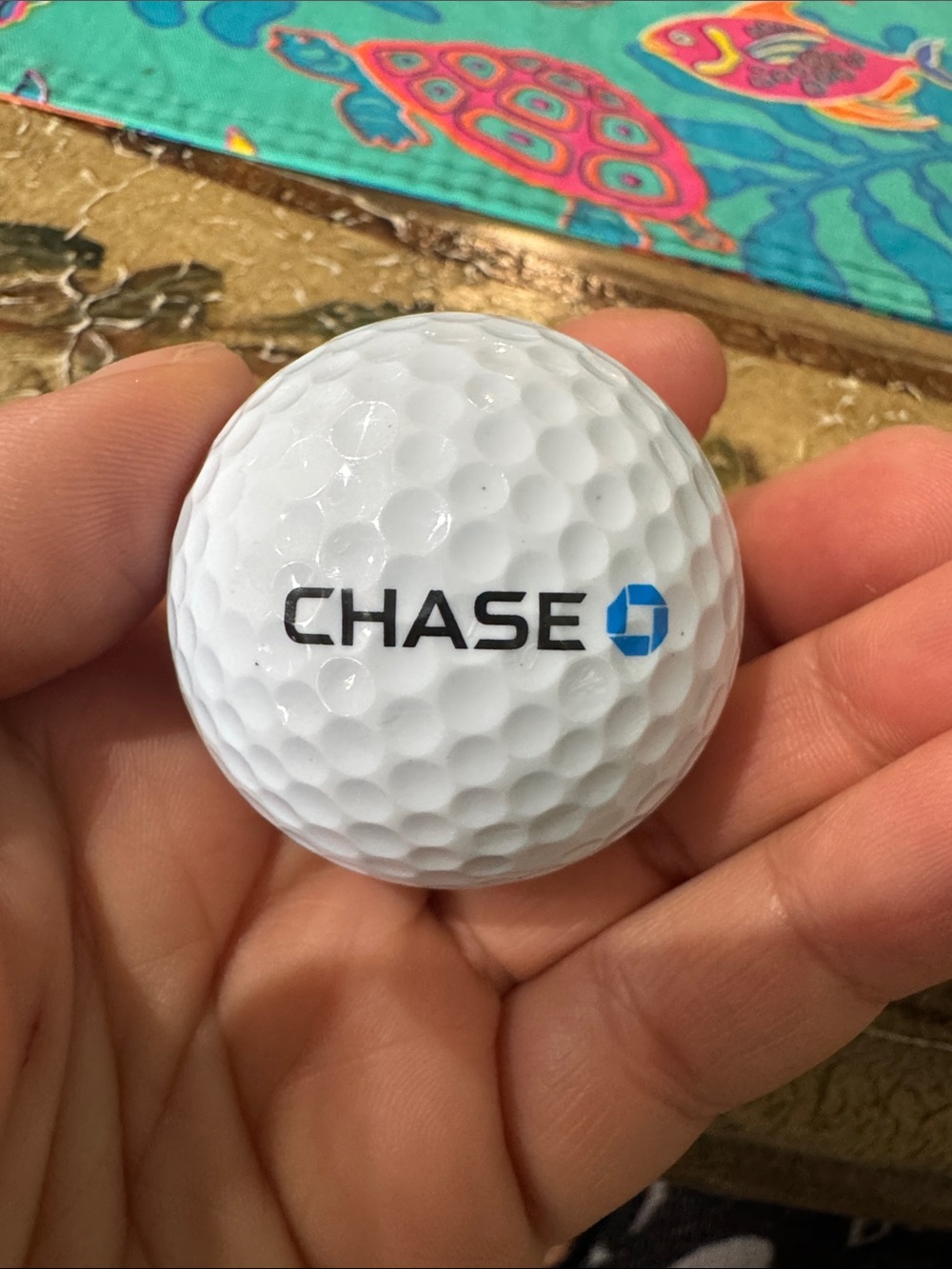 Chase Bank Logo nike NDX 3 Golf Ball unused
